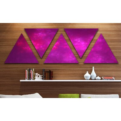 ARTCANVAS Purple Violet Yellow Princess shops Cut Diamond Jewel Canvas Art Print